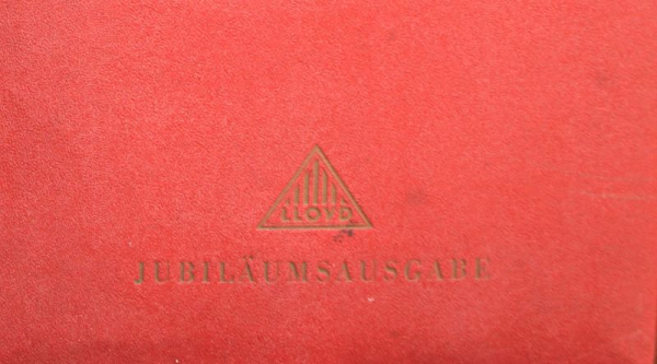 Wagner "Lloyd Columbus Weltatlas" Lloyd Motorenwerke Anniversary Edition 1956 (7222)